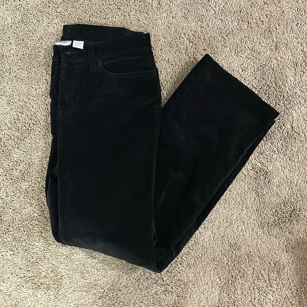 Vintage Sonoma Stretch Black Corduroy Pants 12